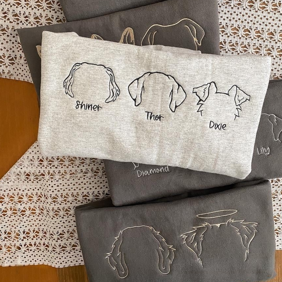 custom dog sweatshirt 