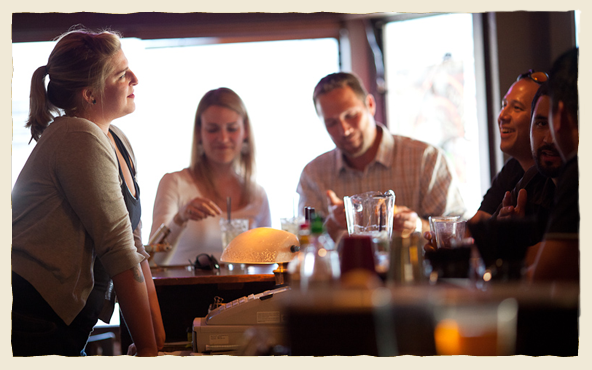 A NEIGHBORHOOD PUB WITH AFFORDABLE FOOD, GREAT BEERS AND QUALITY COCKTAILS